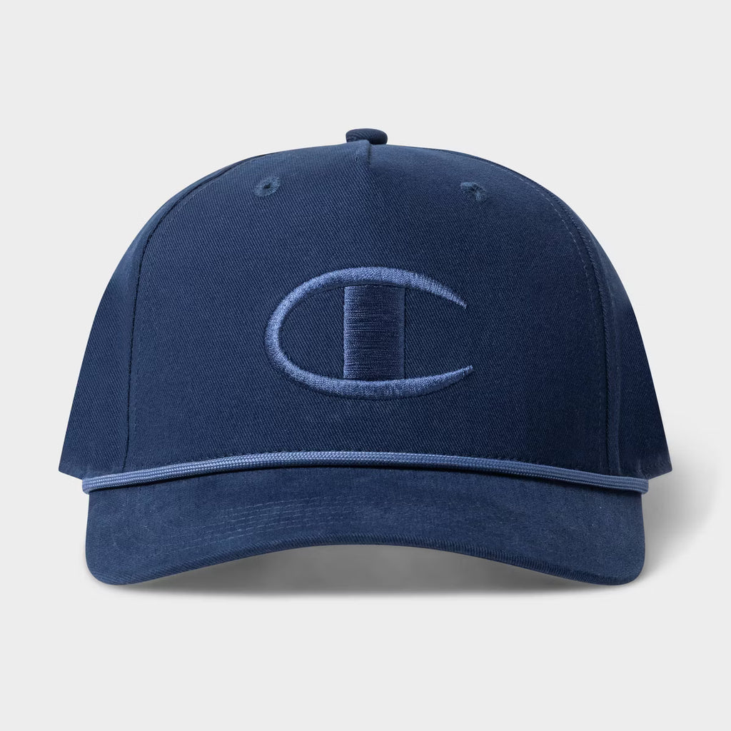 Champion Noah Adjustable Twill Baseball Cap – Navy Blue