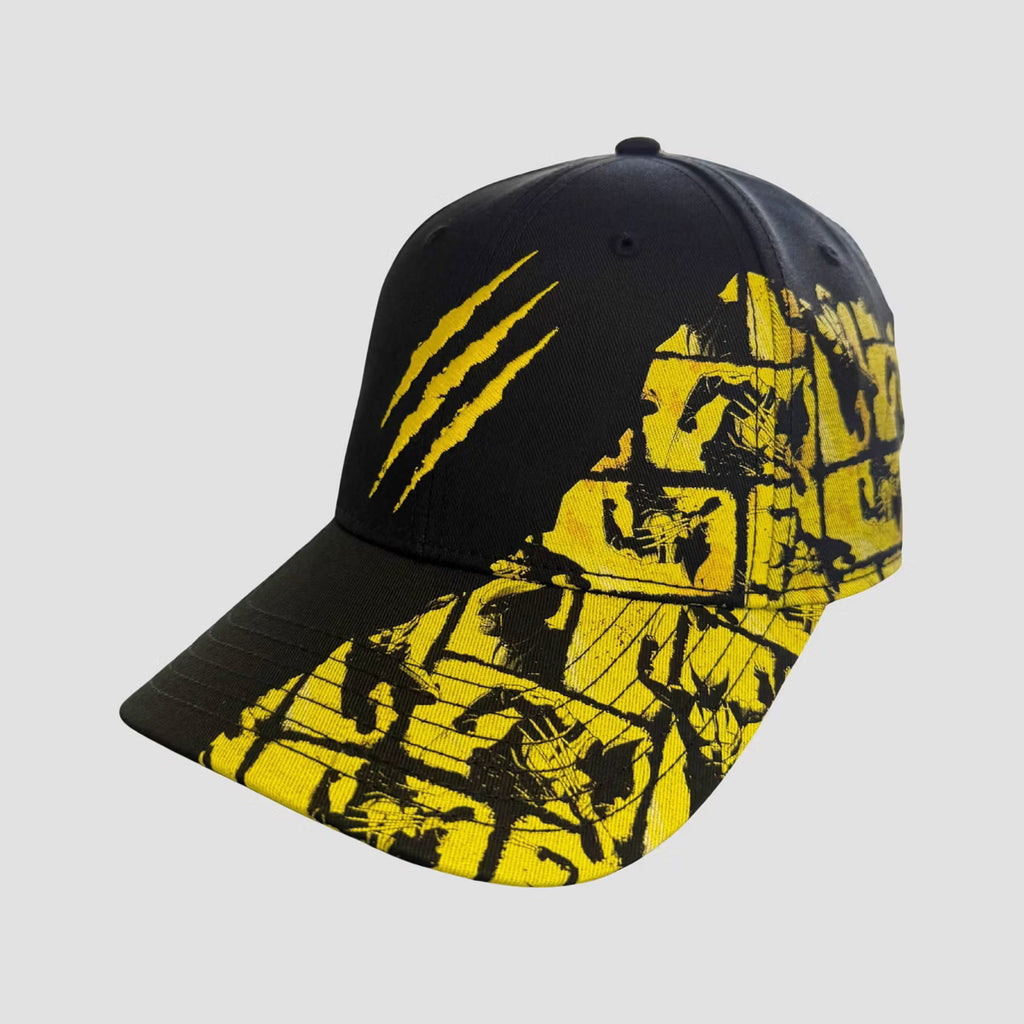 PlayStation x Wolverine Men's Black & Yellow Snapback Hat
