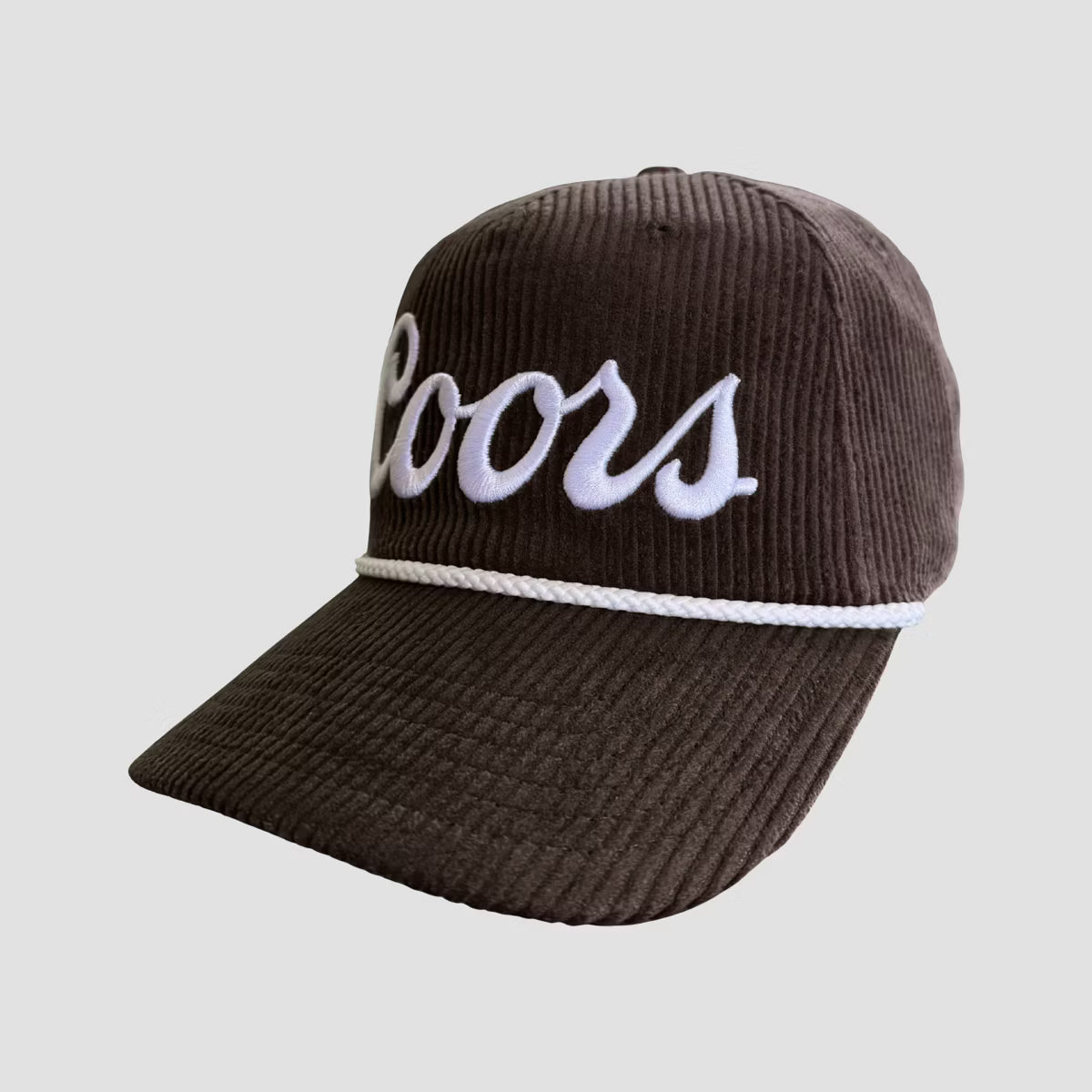 Coors Men's Brown Corduroy Baseball Cap