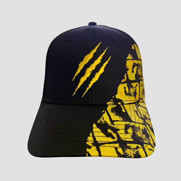 PlayStation x Wolverine Men's Black & Yellow Snapback Hat