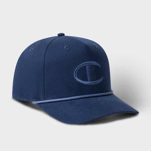 Champion Noah Adjustable Twill Baseball Cap – Navy Blue