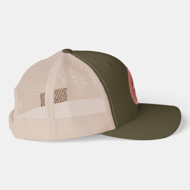 Not All Who Wander Are Lost – Compass Adventure Leather Patch Hat