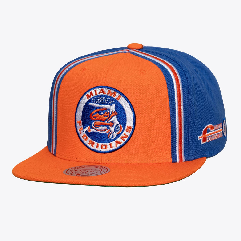 Miami Floridians Orange ABA Snapback Hat – Vintage Basketball Style