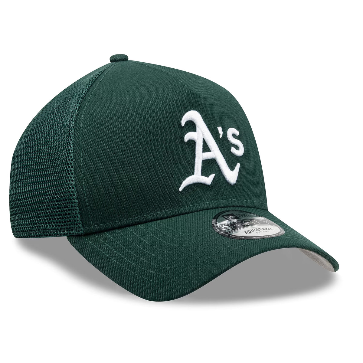 Men's Green Athletics Side Script Trucker Hat – Adjustable Baseball Cap