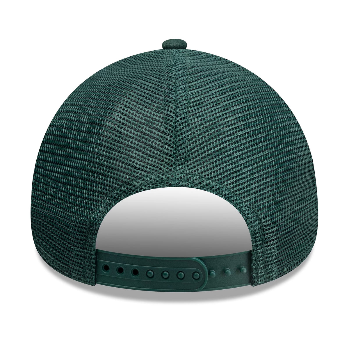 Men's Green Athletics Side Script Trucker Hat – Adjustable Baseball Cap
