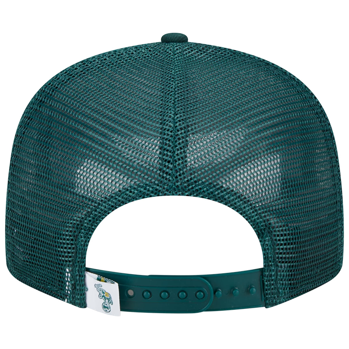 Men's Green Athletics Vintage Trucker Snapback Hat – Retro Baseball Style