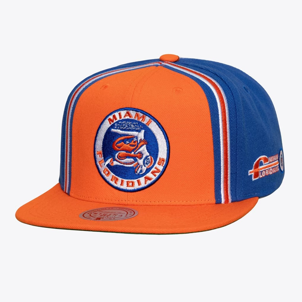 Miami Floridians Orange ABA Snapback Hat – Vintage Basketball Style