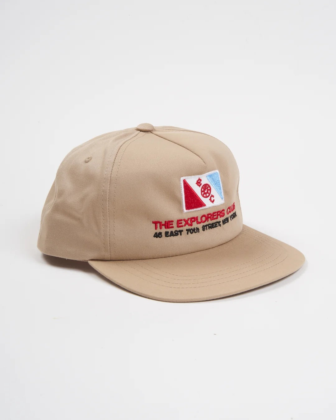 Vintage Khaki Expedition Baseball Cap – Classic Five-Panel Hat