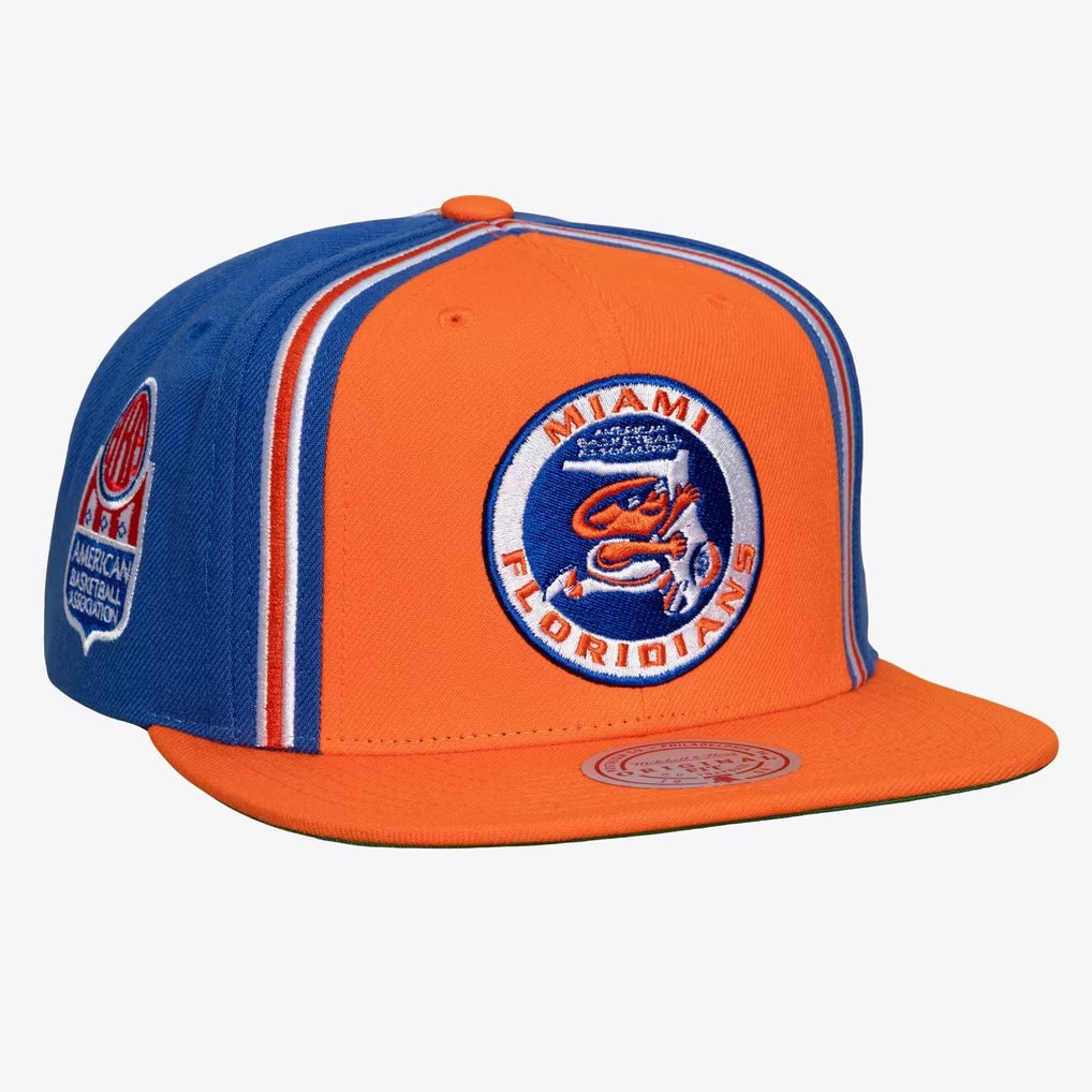 Miami Floridians Orange ABA Snapback Hat – Vintage Basketball Style