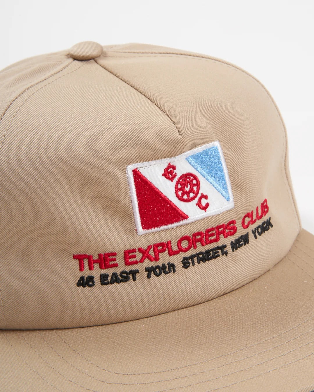 Vintage Khaki Expedition Baseball Cap – Classic Five-Panel Hat