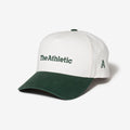 The Athletic Green &amp; White Adjustable Snapback Cap